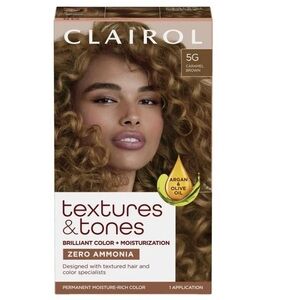Clairol Textures & Tones Hair Color 5G Caramel Brown